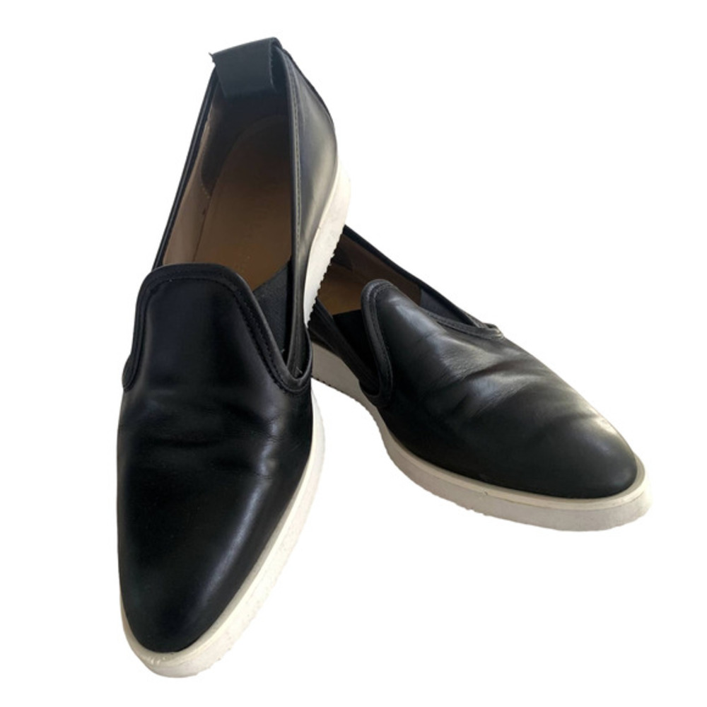 Everlane Black "The Leather Street Shoe"‎ Women Size 10